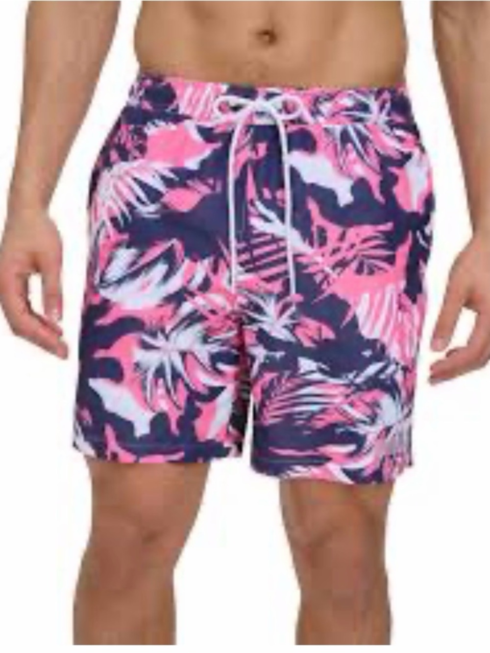 Calvin Klein Men's Island Camo Printed 7" Swim Trunks Size Medium.